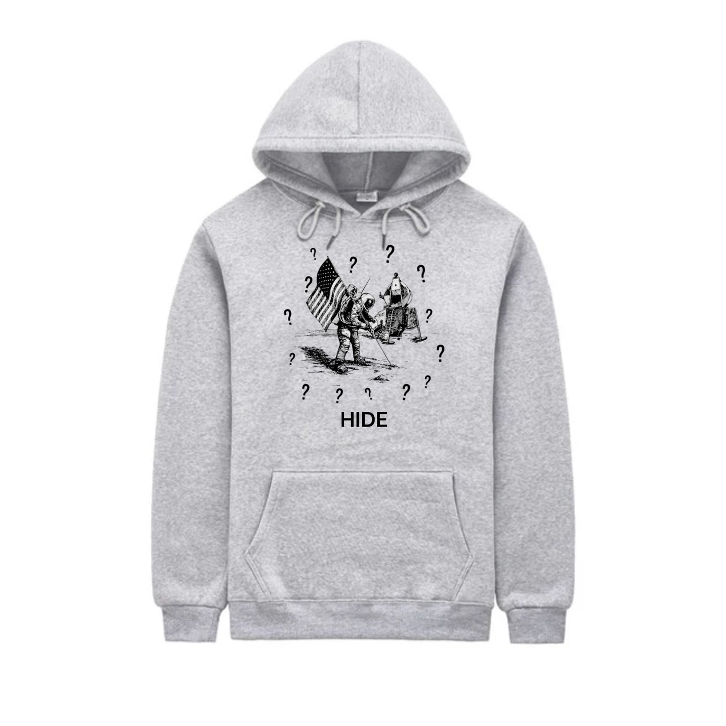 Moon Landing Hoodie - Grey