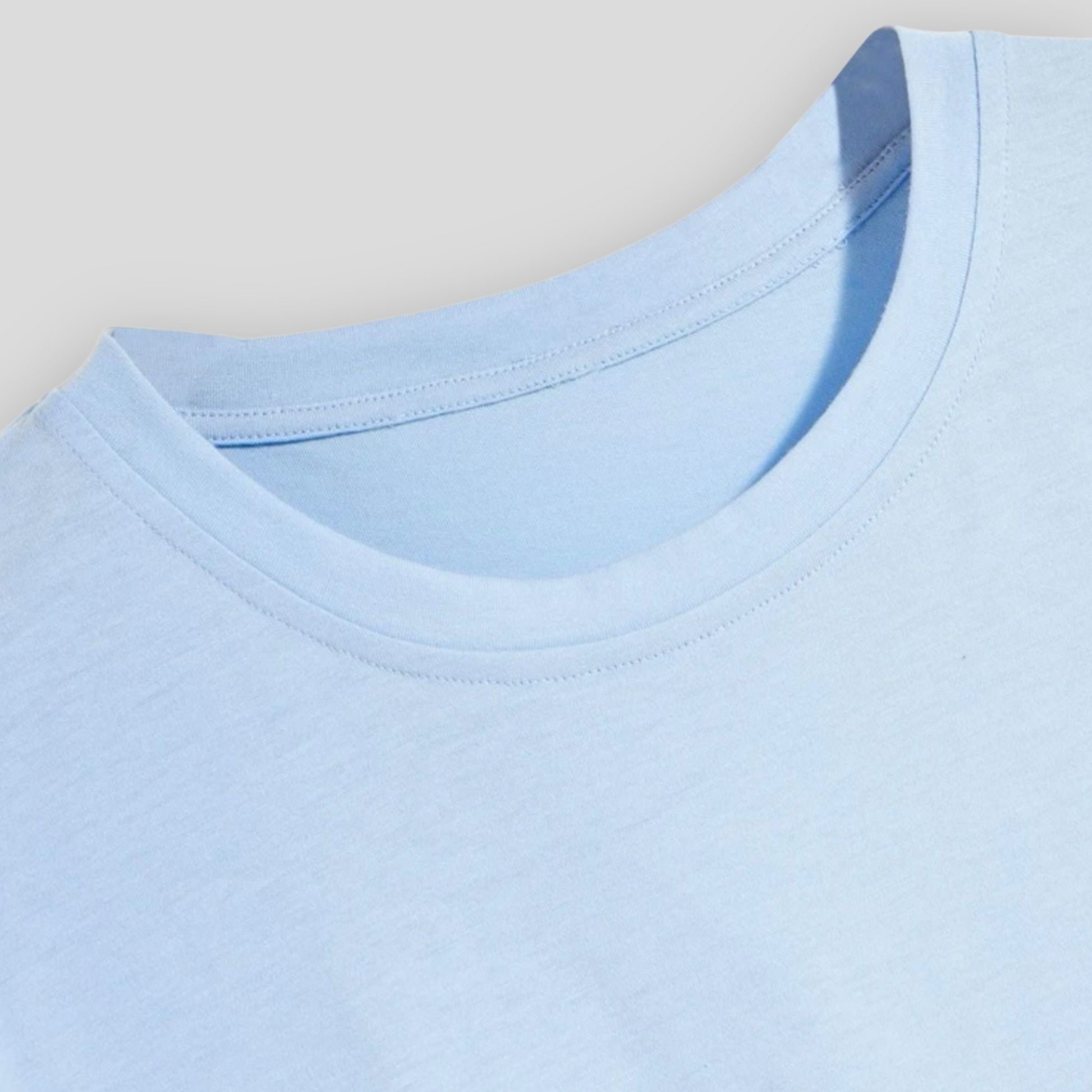 Men's Sky Blue Foundation T-shirt Material